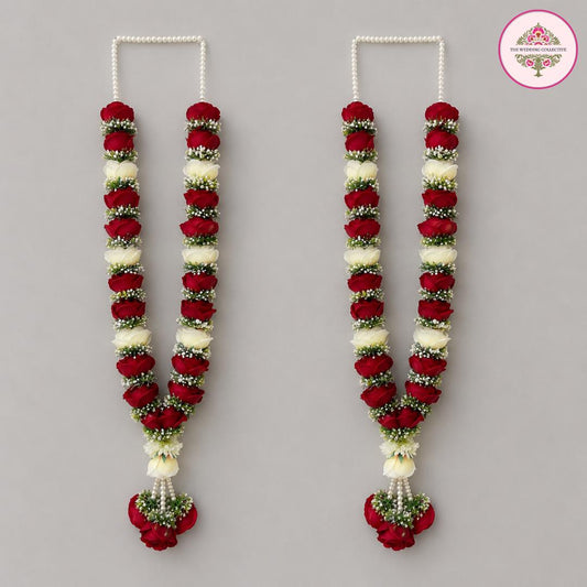 Shahi Rose Artificial Varmalas Set